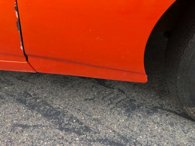 1969 Orange Chevrolet Impala Sedan