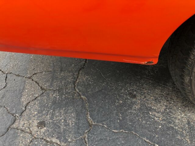 1969 Orange Chevrolet Impala Sedan