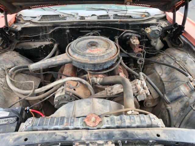 1969 Orange Chevrolet Impala Sedan