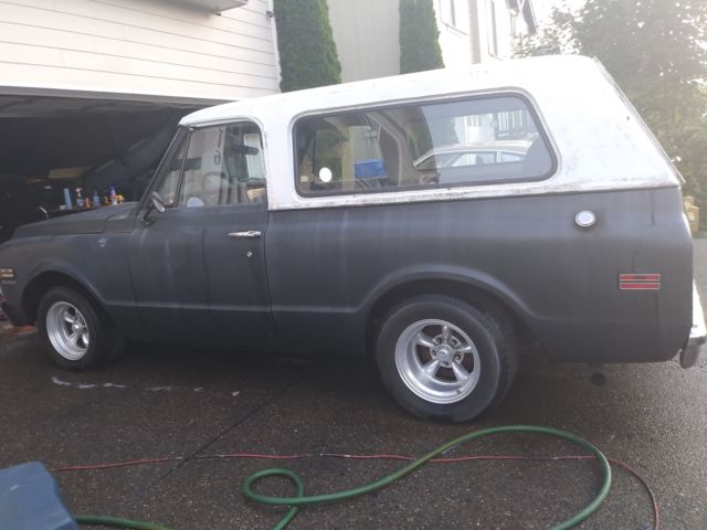 1969 Black Chevrolet Blazer Convertible