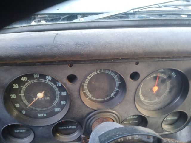 1969 Black Chevrolet Blazer Convertible