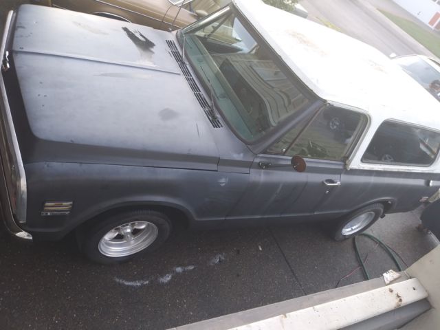1969 Black Chevrolet Blazer Convertible