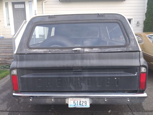 1969 Black Chevrolet Blazer Convertible