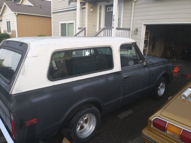 1969 Black Chevrolet Blazer Convertible