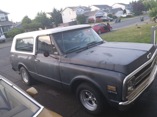 1969 Black Chevrolet Blazer Convertible