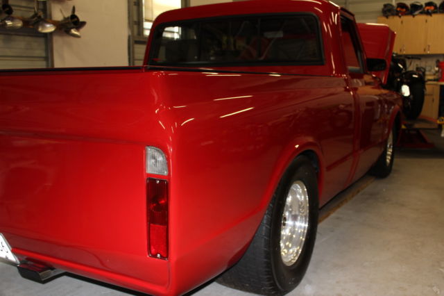 1969 Red Chevrolet C-10 Cab & Chassis