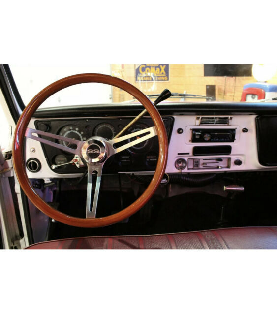 1969 White Chevrolet C-10 Standard Cab Pickup