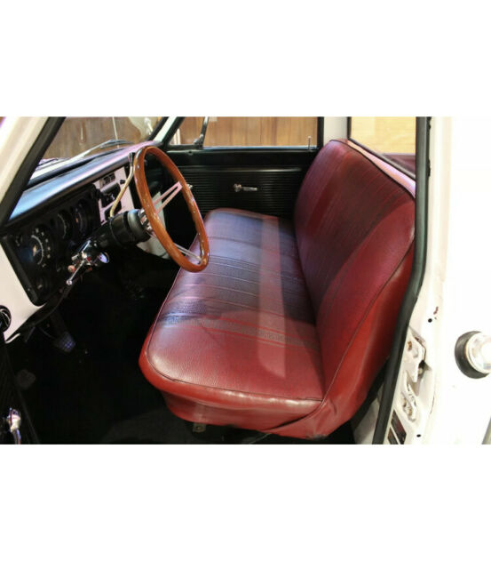 1969 White Chevrolet C-10 Standard Cab Pickup