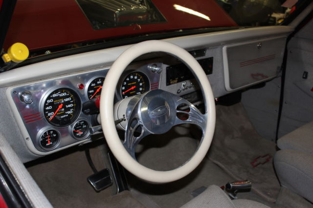 1969 Red Chevrolet C-10 Cab & Chassis