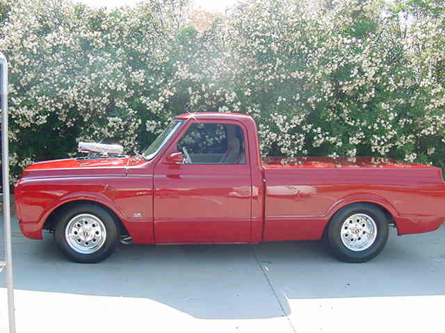 1969 Red Chevrolet C-10 Cab & Chassis