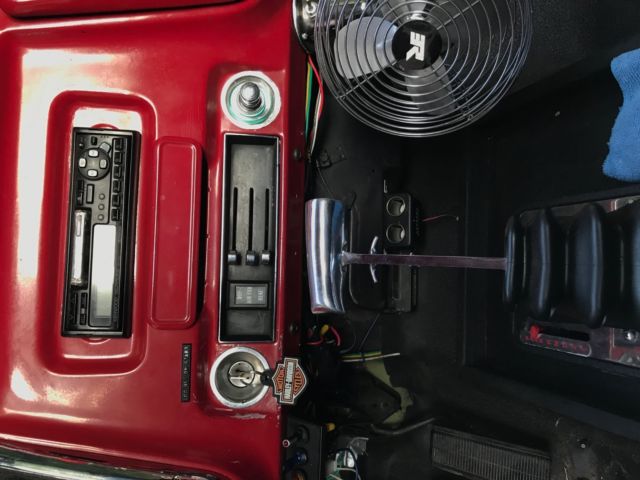1969 Red Chevrolet C-10 Standard Cab Pickup