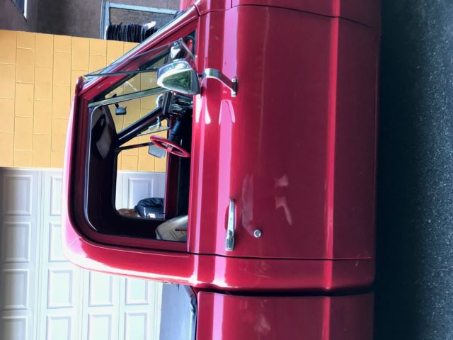 1969 Red Chevrolet C-10 Standard Cab Pickup
