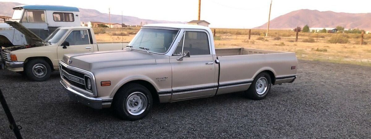 1969 Tan Chevrolet C-10 Standard Cab Pickup