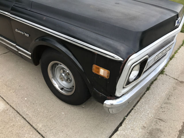 1969 Black Chevrolet C-10