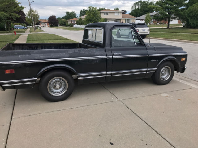 1969 Black Chevrolet C-10