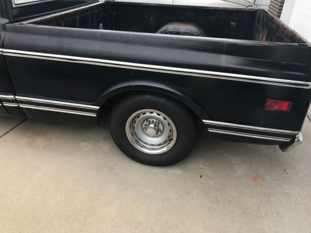 1969 Black Chevrolet C-10