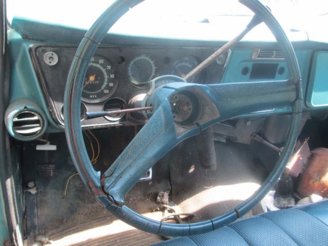 1969 Blue Chevrolet C-10 Standard Cab Pickup