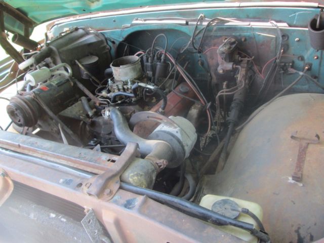 1969 Blue Chevrolet C-10 Standard Cab Pickup