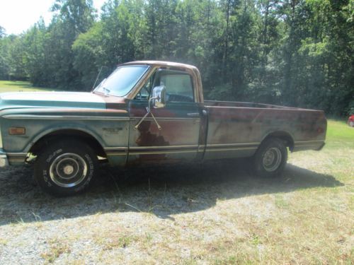 1969 Blue Chevrolet C-10 Standard Cab Pickup