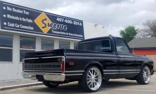 1969 Black Chevrolet C-10 --