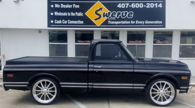 1969 Black Chevrolet C-10 --