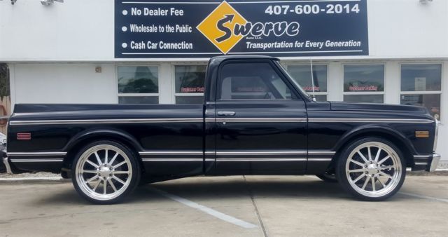 1969 Black Chevrolet C-10 --