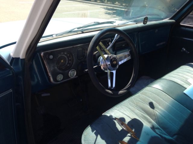 1969 Blue white top Chevrolet C-10