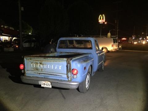 1969 Blue Chevrolet C-10 Single Cab