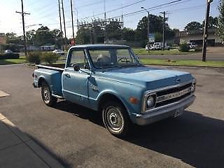 1969 Blue Chevrolet C-10 Single Cab