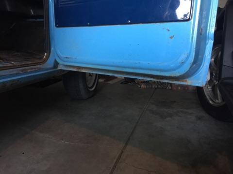 1969 Blue Chevrolet C-10 Single Cab