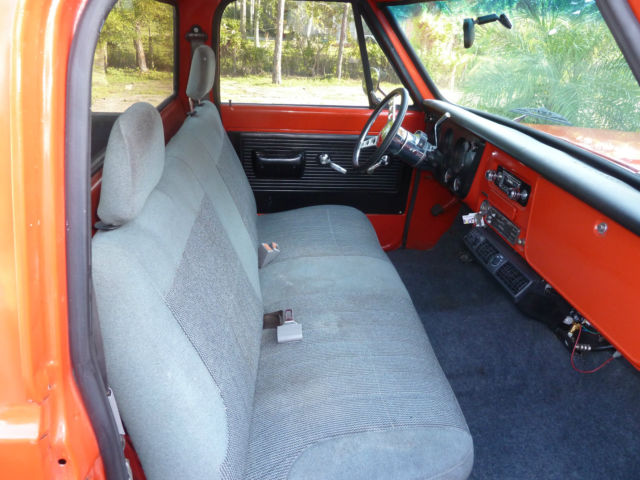 1969 Orange Chevrolet C-10 Standard Cab Pickup