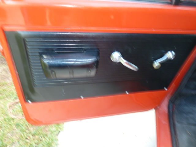 1969 Orange Chevrolet C-10 Standard Cab Pickup