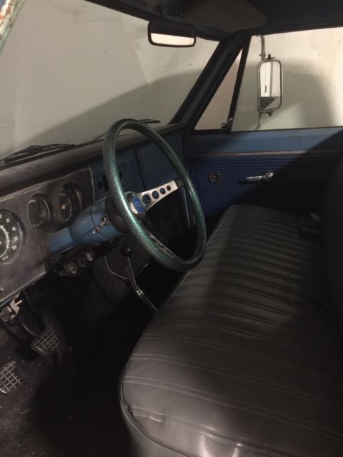 1969 Blue Chevrolet C-10 Standard Cab Pickup