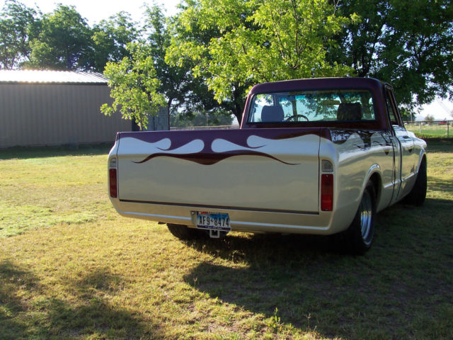 1969 Burgundy Chevrolet C-10 Pick Up