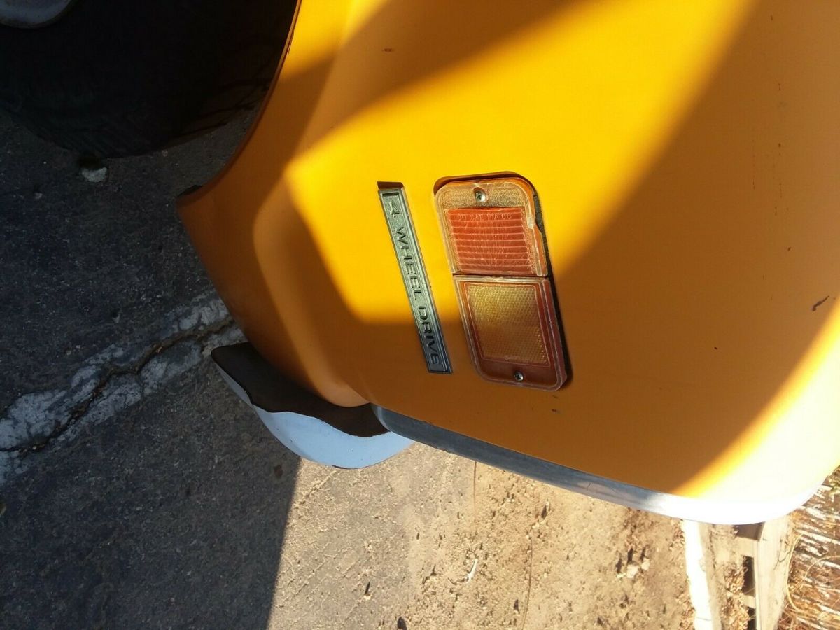 1969 Yellow Chevrolet C-10 Standard Cab Pickup