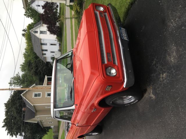 1969 Red Chevrolet C-10