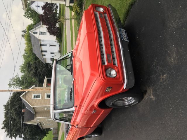 1969 Red Chevrolet C-10