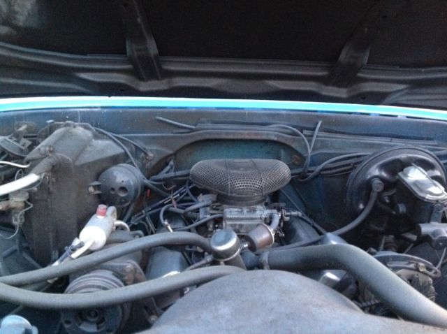 1969 Blue Chevrolet C-10 pickup