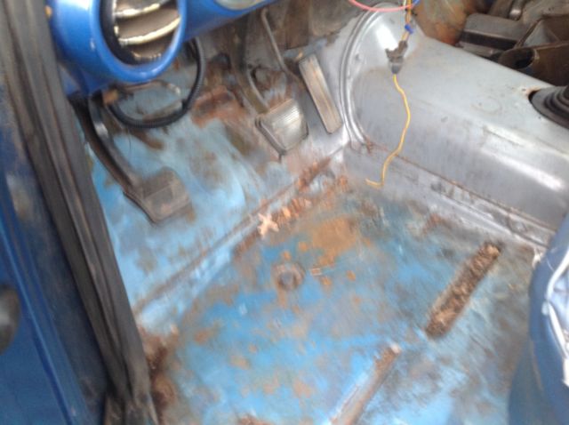 1969 Blue Chevrolet C-10 pickup