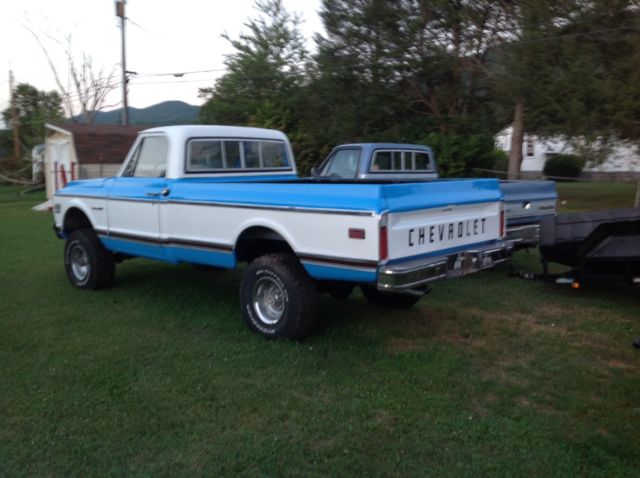 1969 Blue Chevrolet C-10 pickup