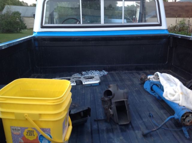 1969 Blue Chevrolet C-10 pickup