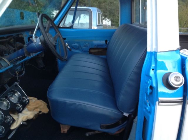 1969 Blue Chevrolet C-10 pickup