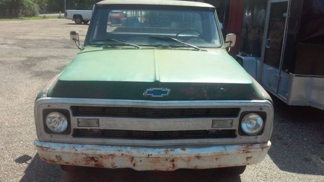 1969 Green Chevrolet C/K Pickup 1500 Standard Cab Pickup
