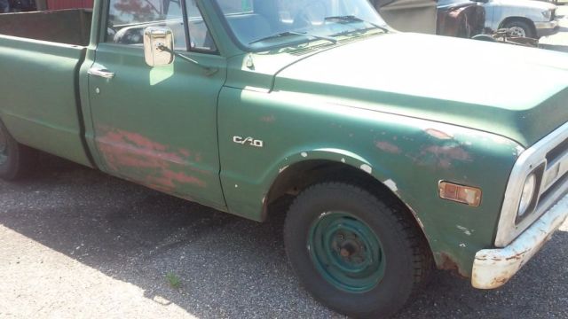 1969 Green Chevrolet C/K Pickup 1500 Standard Cab Pickup