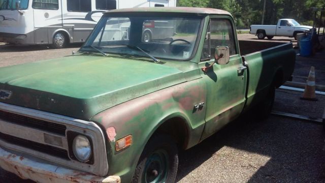 1969 Green Chevrolet C/K Pickup 1500 Standard Cab Pickup