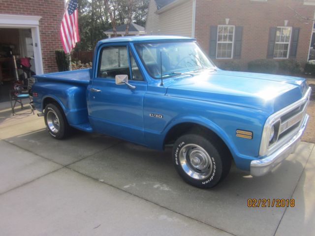 1969 Blue Chevrolet C-10 Standard Cab Pickup