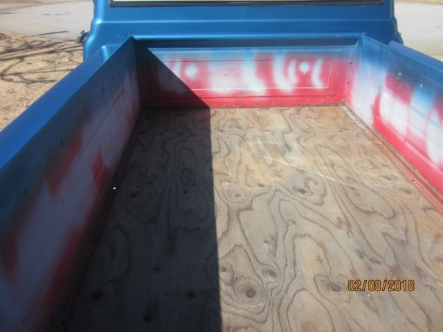 1969 Blue Chevrolet C-10 Standard Cab Pickup