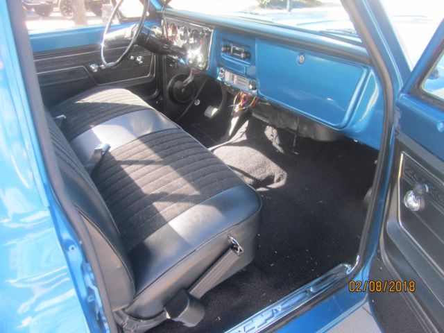 1969 Blue Chevrolet C-10 Standard Cab Pickup