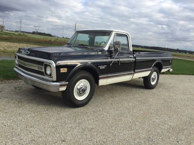 1969 Black Chevrolet Other Pickups Standard Cab Pickup