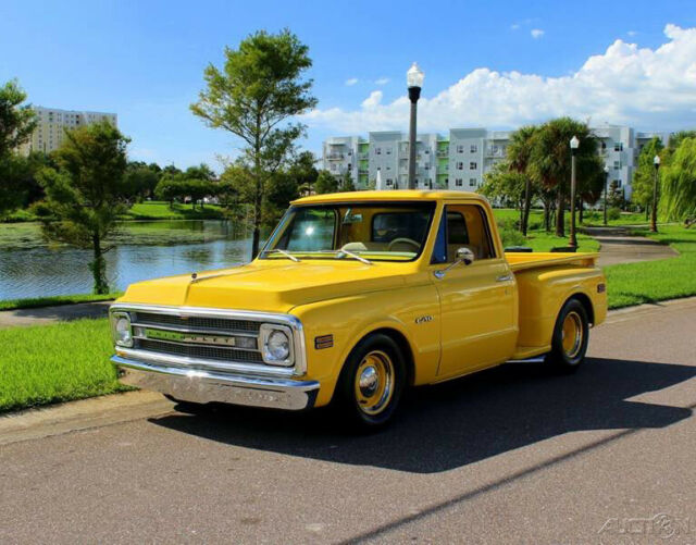 1969 Yellow Chevrolet C-10